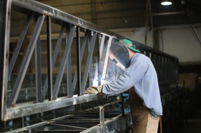 steel fabrication structures at dwajo